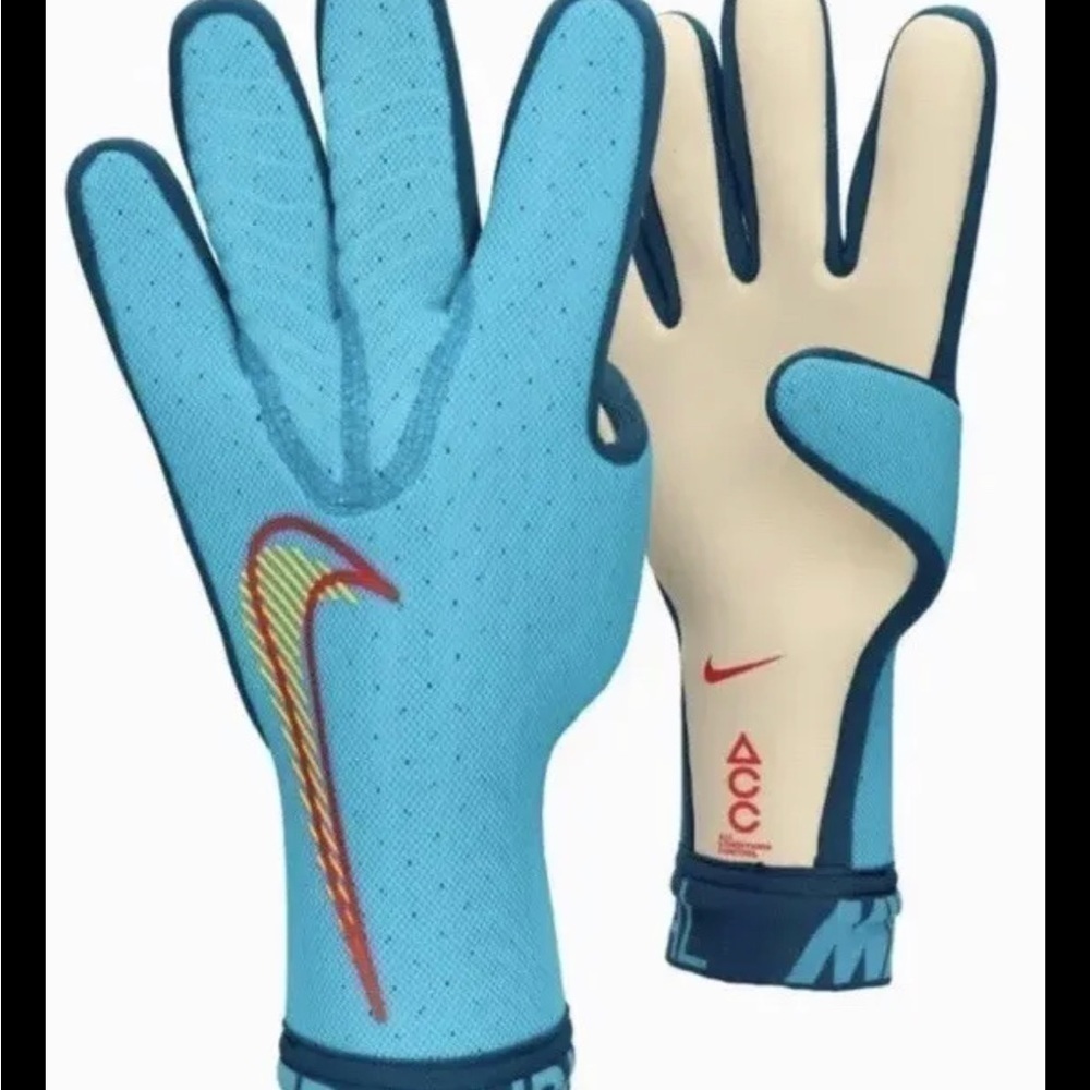 COPY - Nike GK Mercurial Touch Elite Soccer Goalkeeper Gloves DC1981-447 Size 6… - Picture 4 of 7